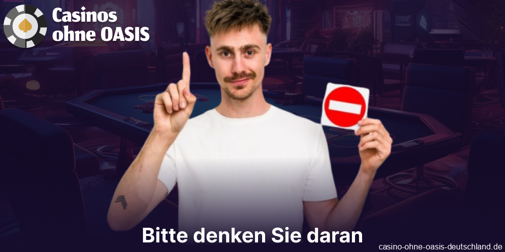 Wichtige Tipps zu Casinos ohne OASIS-Anbindung in Deutschland