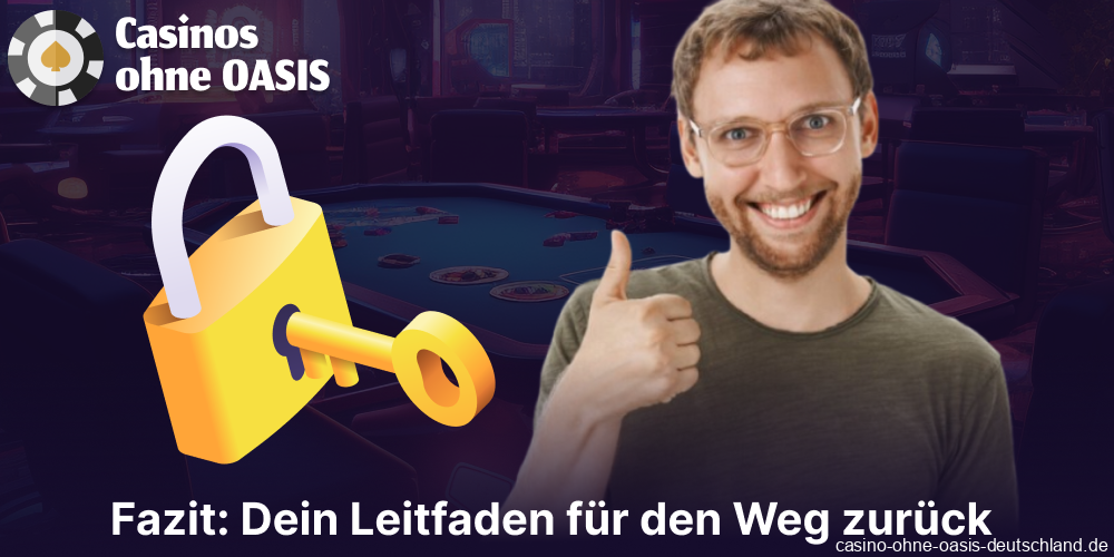 Fazit zu den Möglichkeiten, das OASIS-Verbot aufzuheben