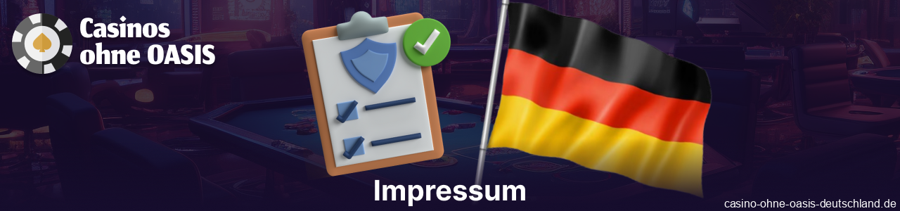 Impressum für Spieler aus Deutschland