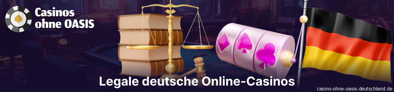 Legale Online-Casinos für Spieler aus Deutschland